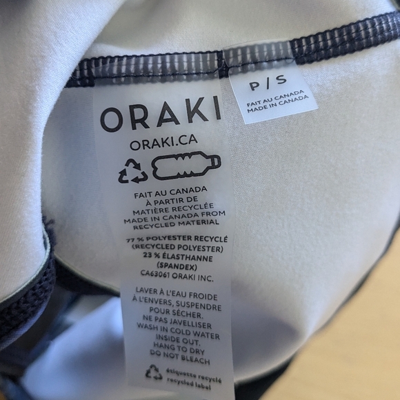 ORAKI X GIRL CRUSH Sport Bra Size Small Made In Canada With Recycle Material - Picture 7 of 9